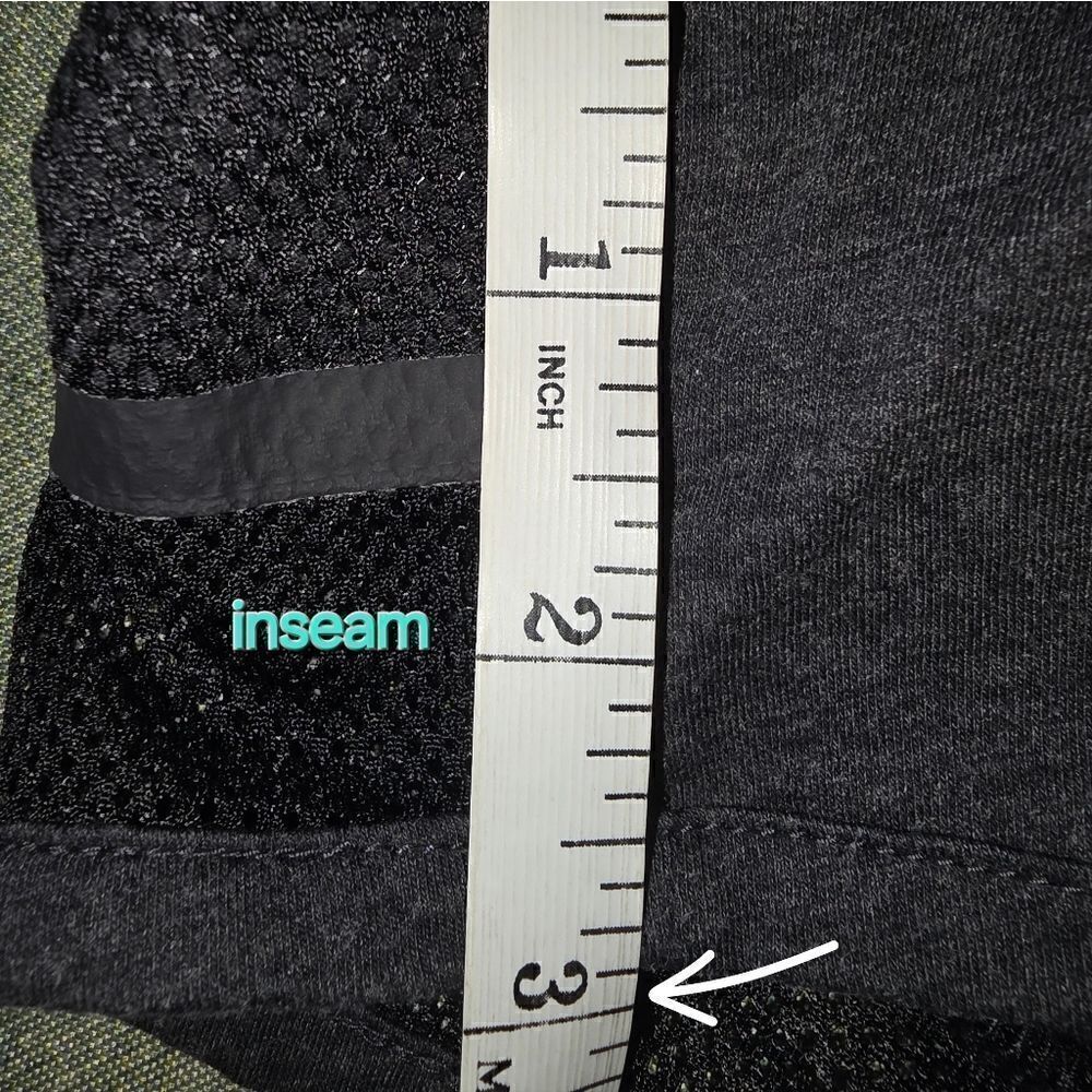Nike Gray Black Shorts Large #SHO39 - Picture 10 of 15
